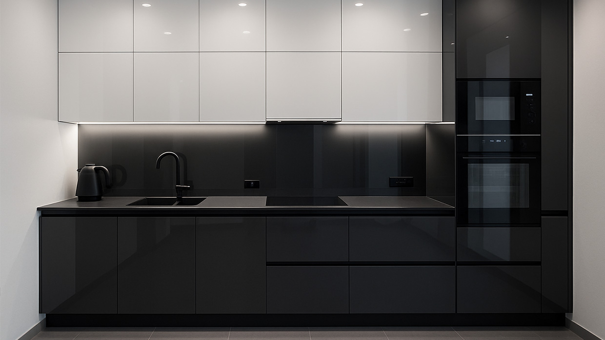 Кухні в стилі хай-тек