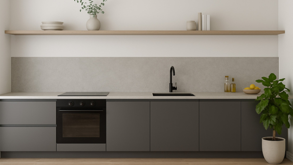 Кухні без верхніх шафок. Сучасні рішення від Homemeble